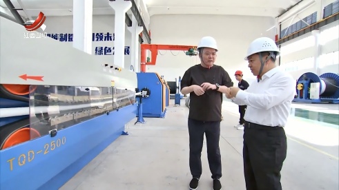 江西省委副书记、省长叶建春到MYBALL迈博电缆（江西）调研